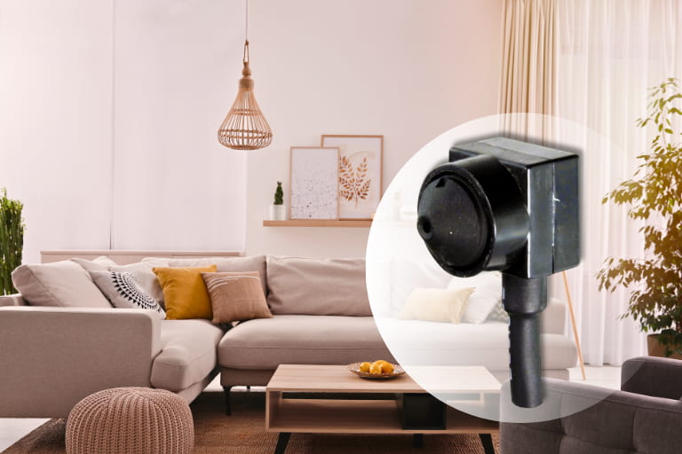 Camera de monitorizare ascunsa de tip pinhole.