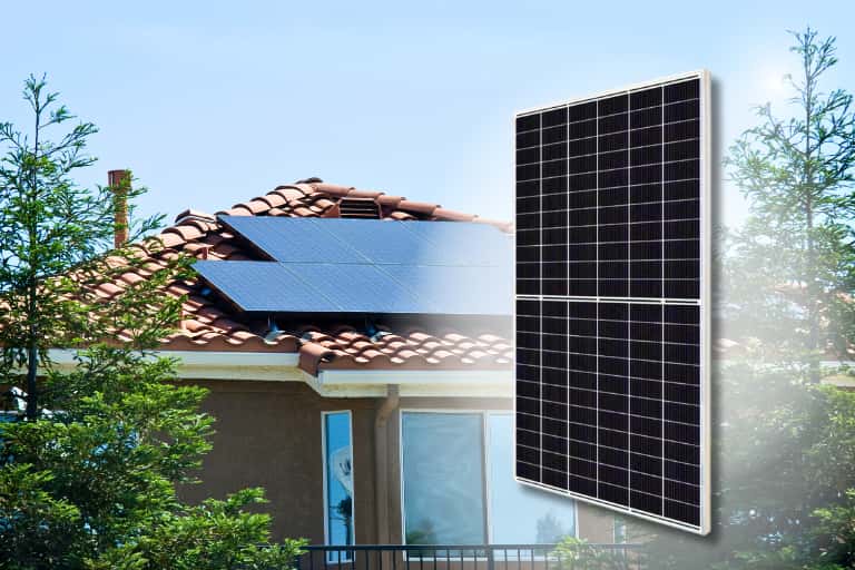 Principiul de functionare pentru panourile fotovoltaice.