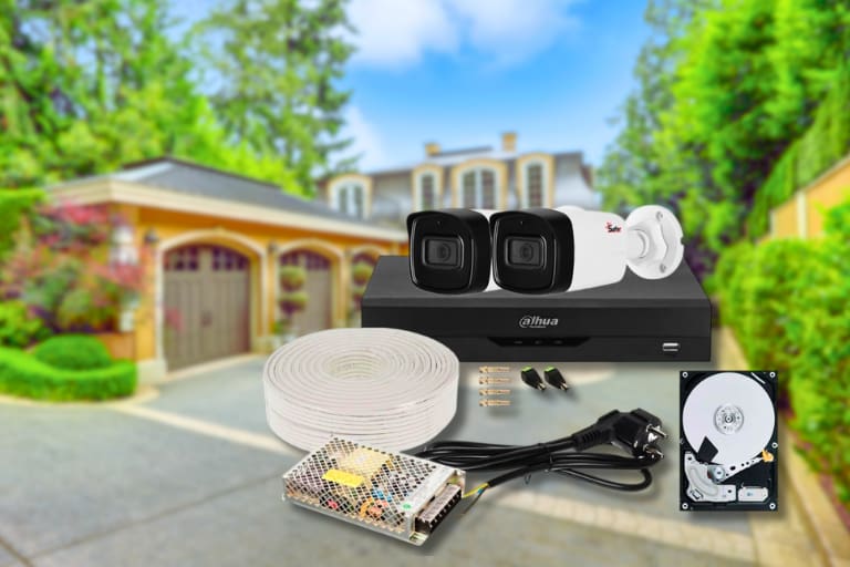 Kit de supraveghere video complet.