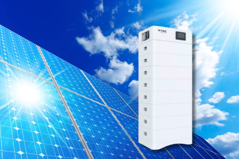 Sistem baterii pentru aplicatii fotovoltaice.